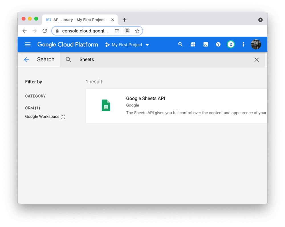 GCP 截图 2