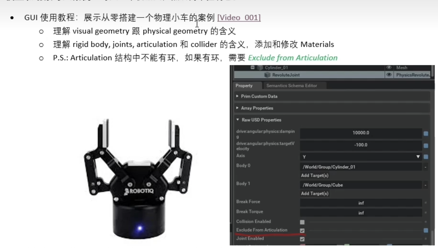 Articulation结构示意