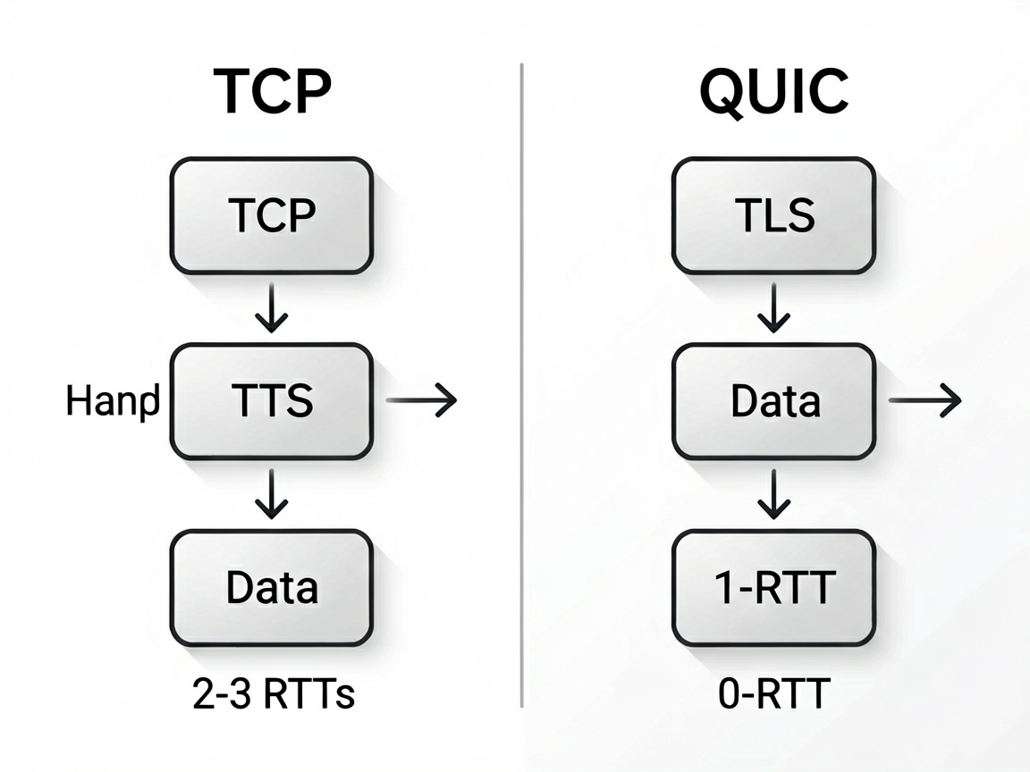 Notion-style clean technical illustration comparin