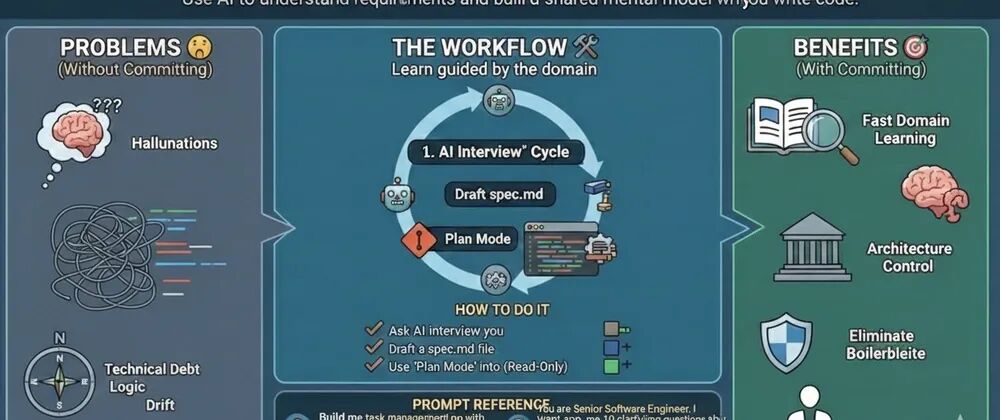 Cover image for AI Coding Tip 008 - Use Spec-Driven Development with AI