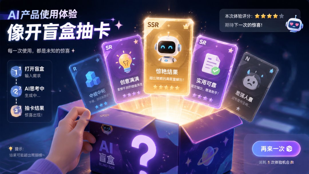 AI产品抽卡体验