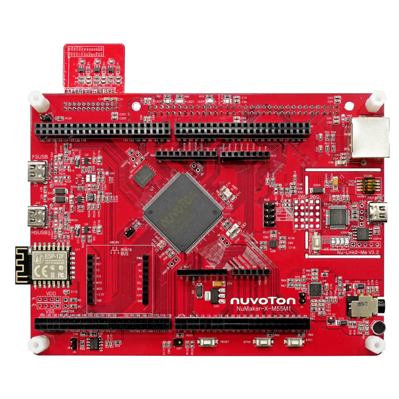新唐的M55内核再出新品M5531，提供5MB的SRAM与2MB的Flash ，15路串口，6路SPI, 6路I2C_cortex m55 有 ...