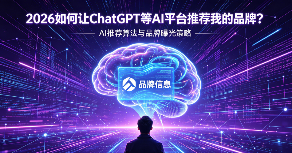 2026如何让ChatGPT等AI平台推荐我的品牌?