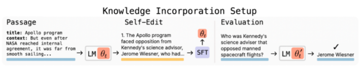 图2. 用于知识整合的SEAL 图片来源:arXiv