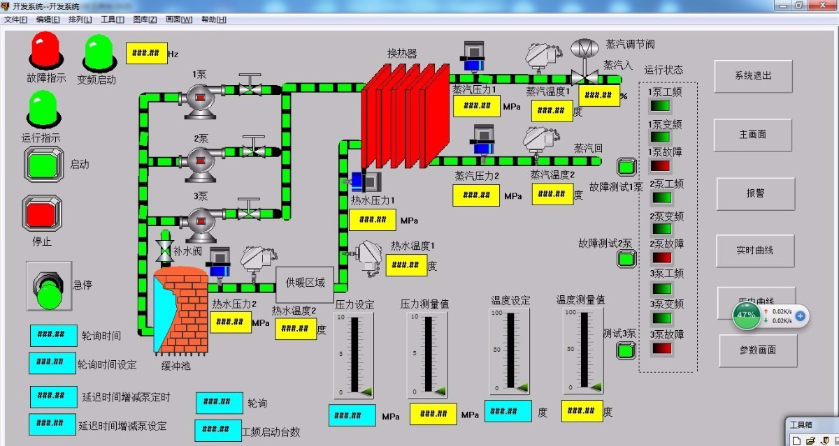 三菱PLC+组态王搞换热器控制实录-CSDN博客