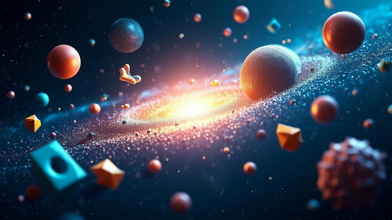 An abstract conceptual image depicting a constella