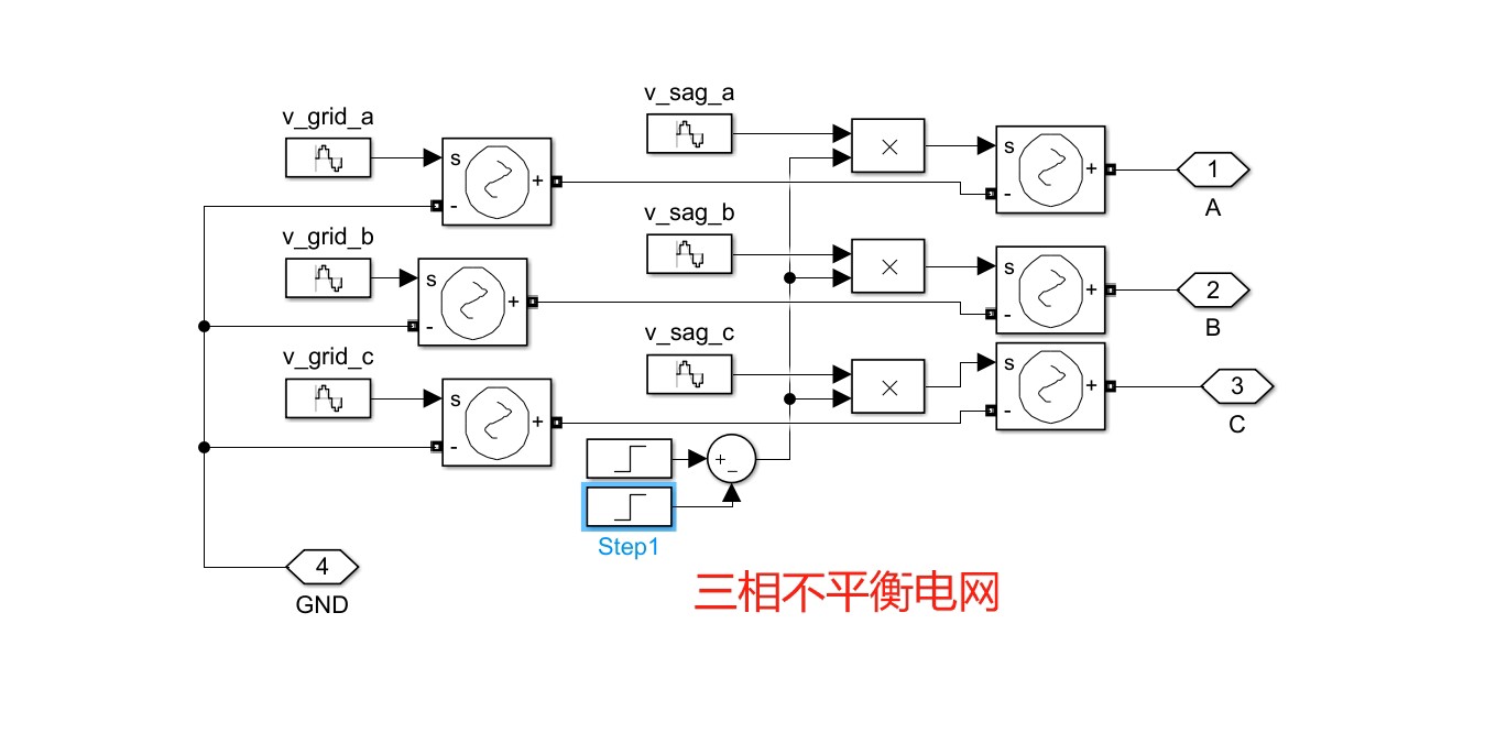 四桥臂DVR主电路拓扑