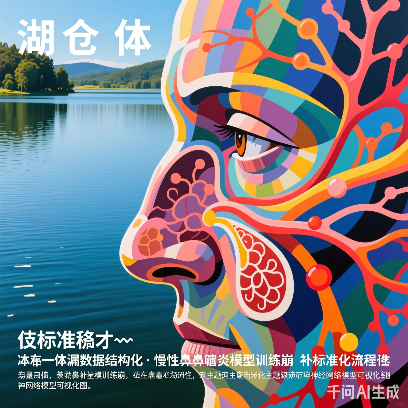 神经网络模型可视化图，像极了抽象派画作