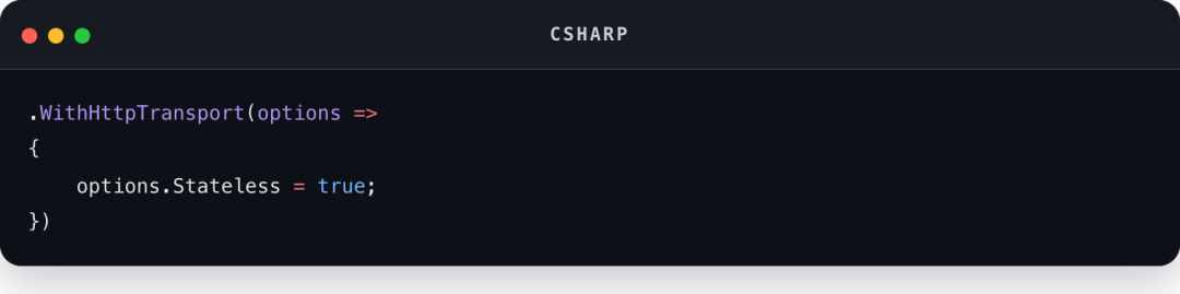 Csharp code block