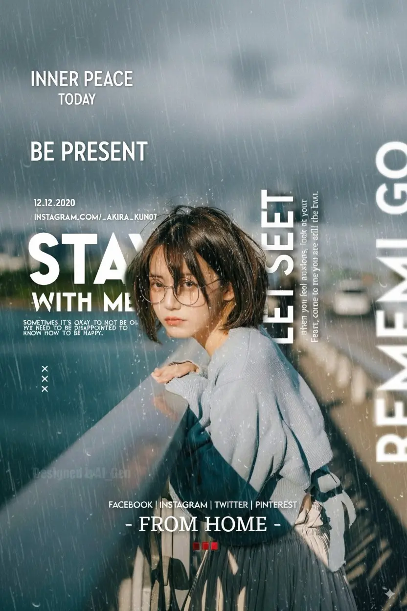 hepingxiang-girl-rainy-day