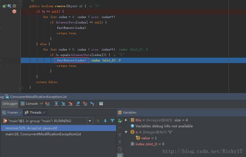 Java ArrayList异常-ConcurrentModificationException_并发修改异常_03