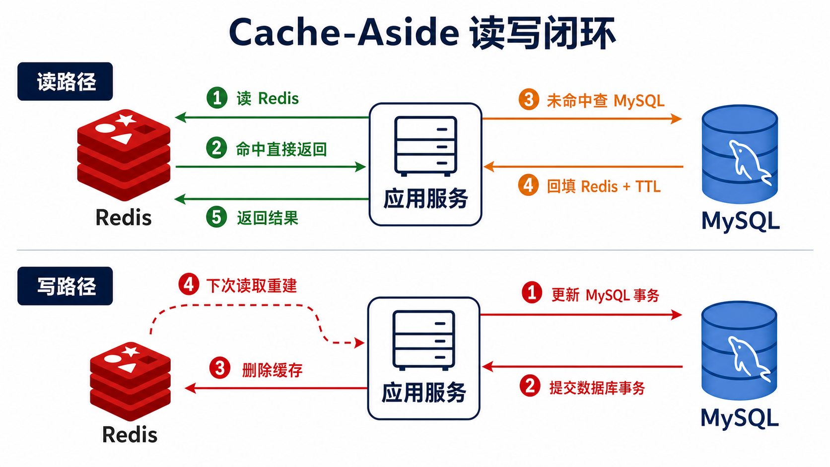 Cache-Aside 读写闭环