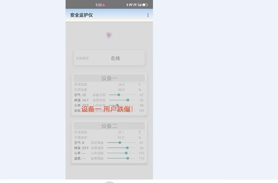 计算机毕业范例设计源码-6.6.多节点安全监护仪-WiFi-基于STM32单片机物联网设计【硬件+APP+云平台】截图