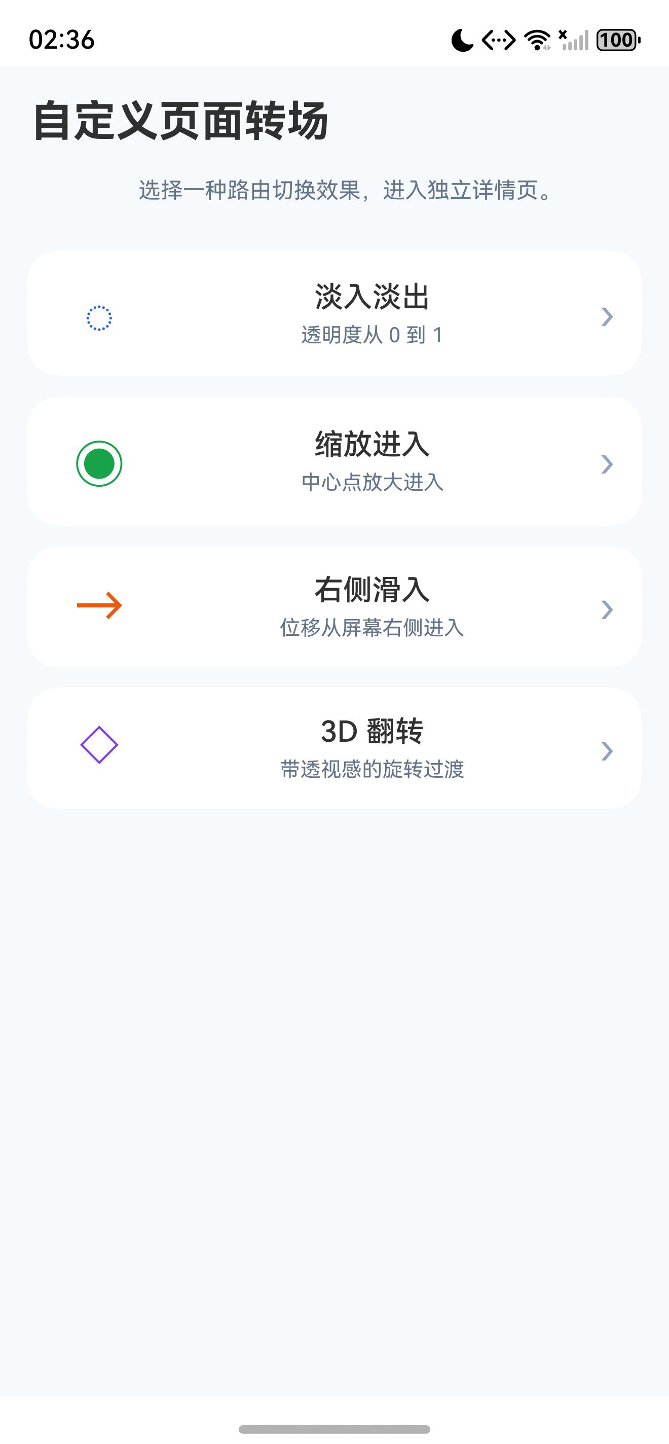 页面初始状态