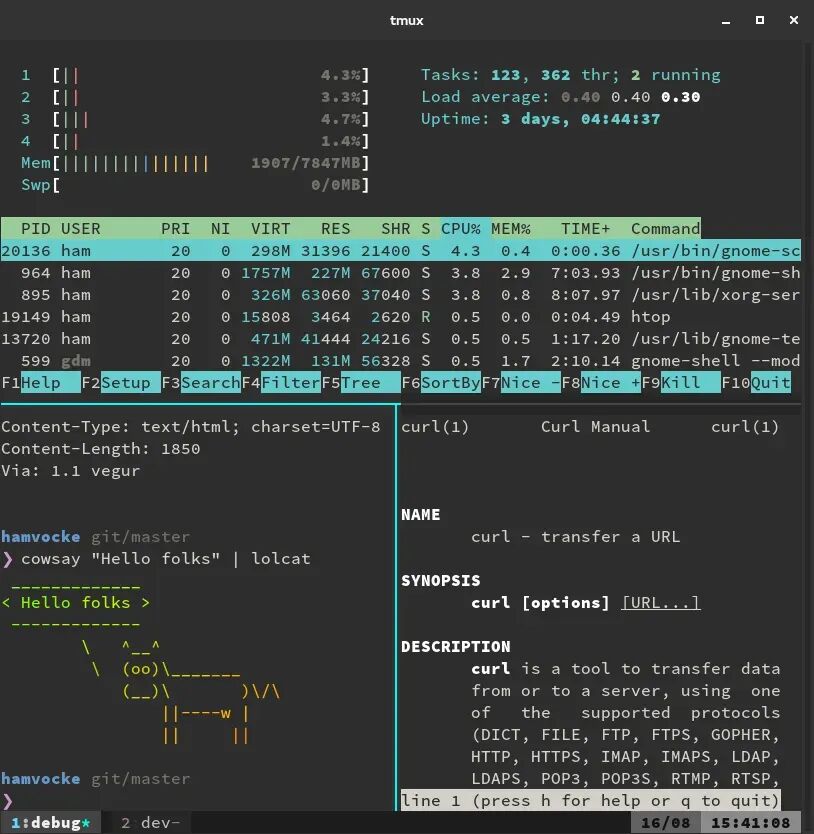 Linux 终端神器 Tmux 3.6 正式发布!原生滚动条、主题、复制模式全面升级,更高效、更直观、易用了-CSDN博客