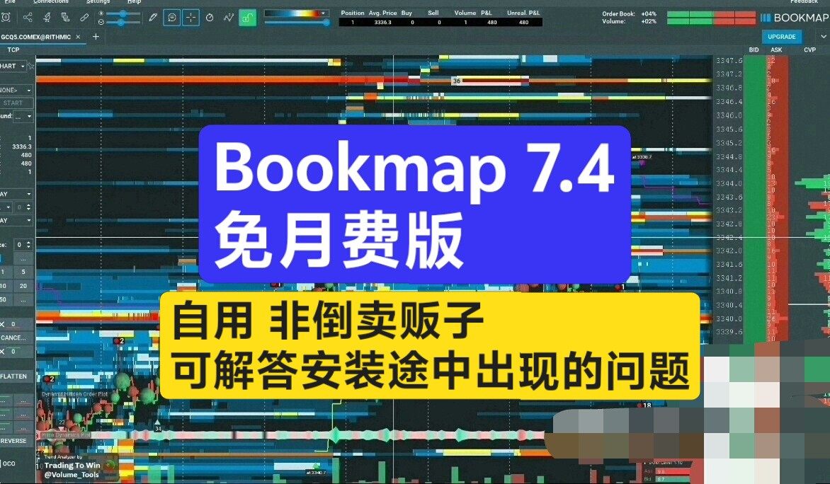Bookmap 7.4免订阅版+TTW插件下载 支持订单流分析_bookmap国内能用吗-CSDN博客
