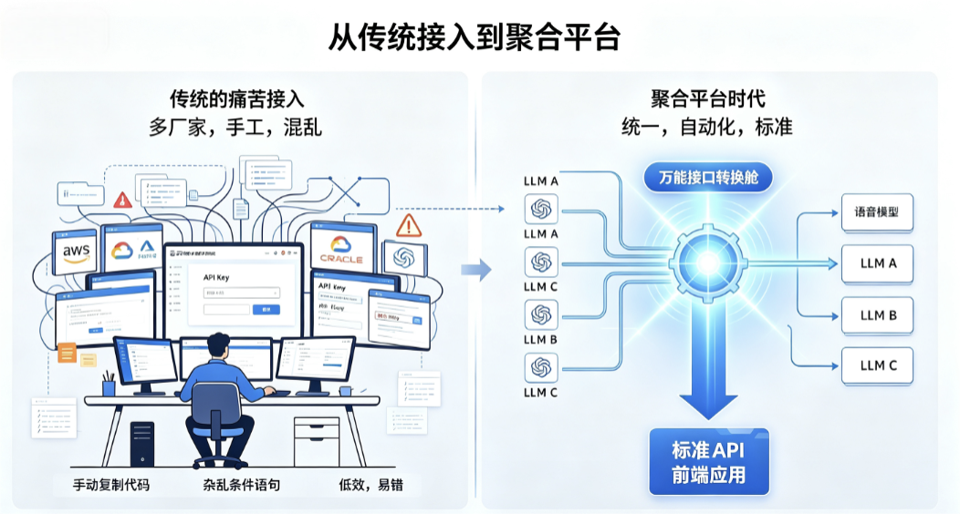 从传统接入到聚合平台