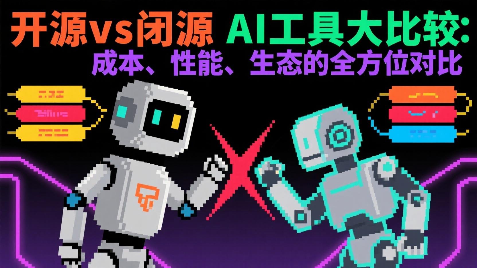开源vs闭源AI工具大比较：成本、性能、生态的全方位对比