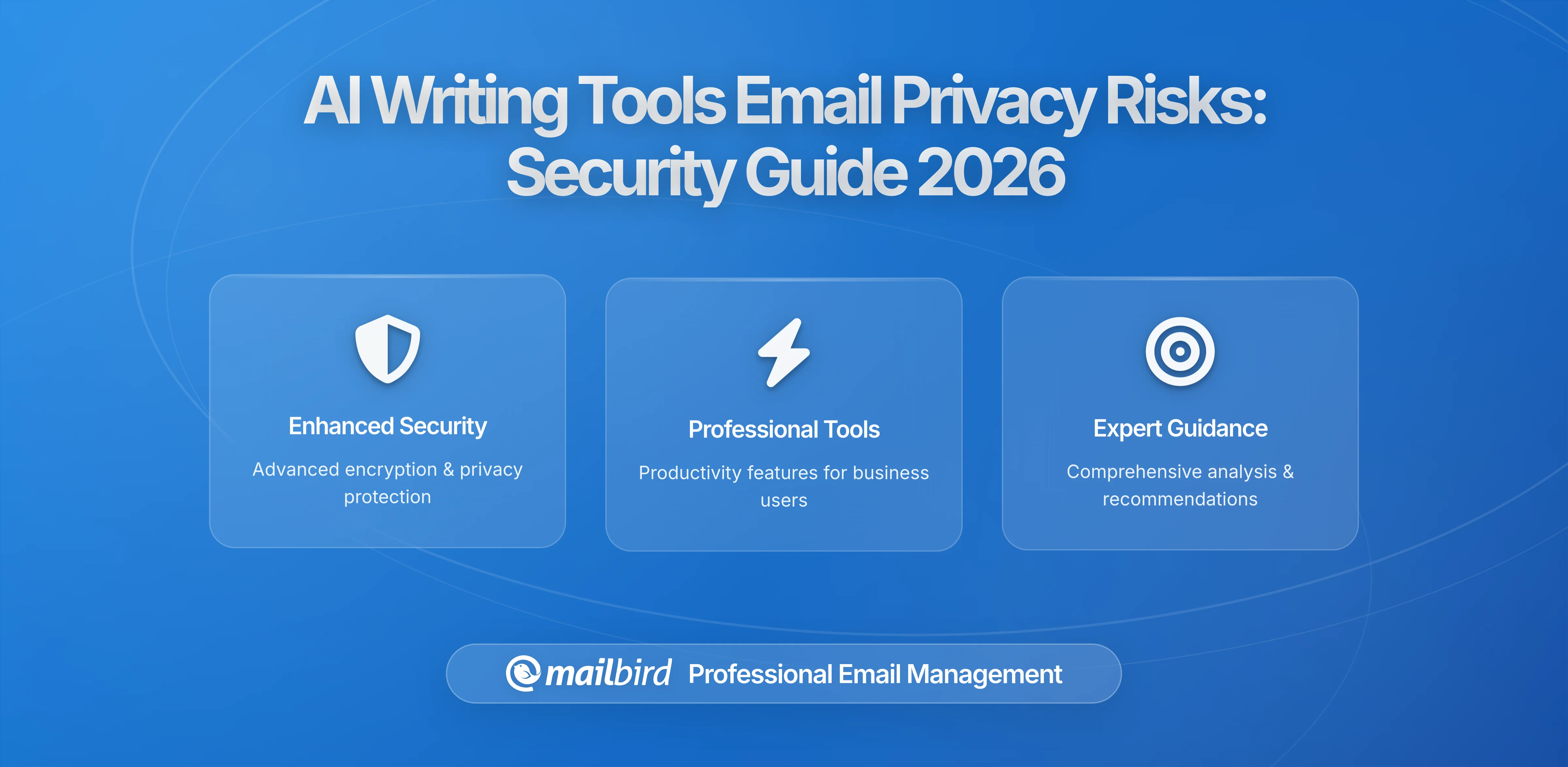 AI Writing Tools Email Privacy Risks: Security Guide 2026 | Mailbird