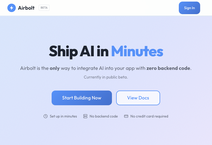 Airbolt AI