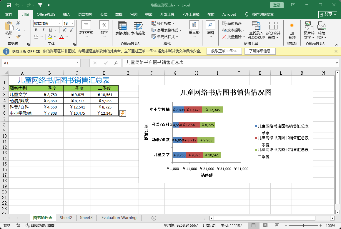 Python Excel 高阶教程：使用 Spire.XLS 创建柱形图和条形图_python 如何画柱状图