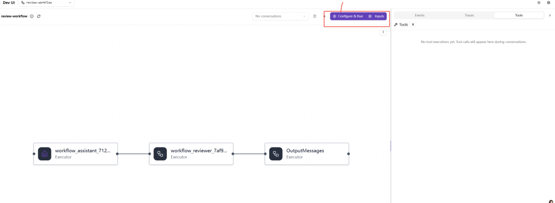 Microsoft  Agent Framework 调试神器：DevUI 可视化界面，AI 代理开发效率翻倍！