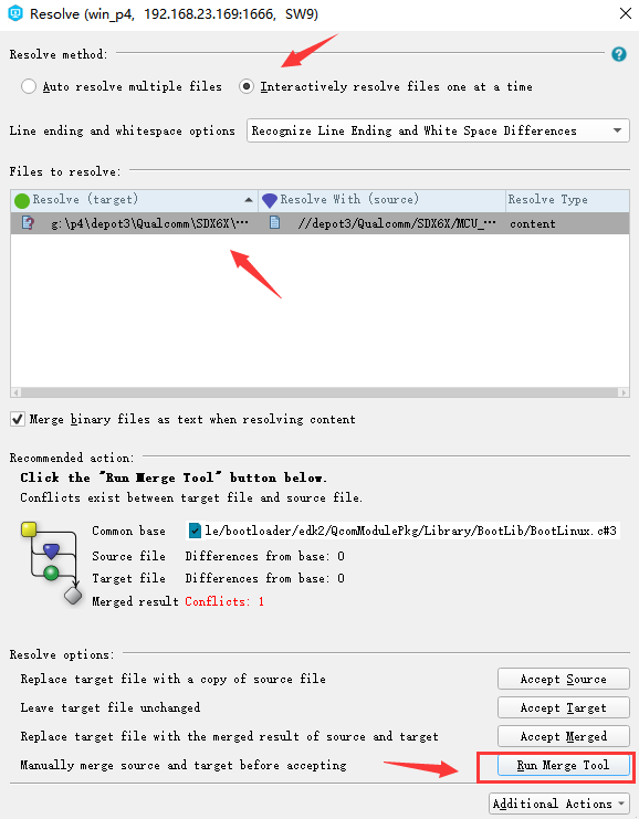 Helix Visual Client (P4V)：合并代码(merge)_helix p4merge-CSDN博客