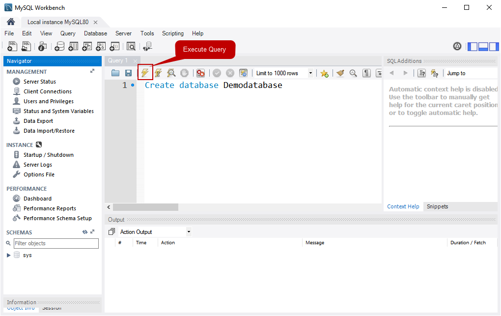 How to install MySQL database server 8.0.19 on Windows 10
