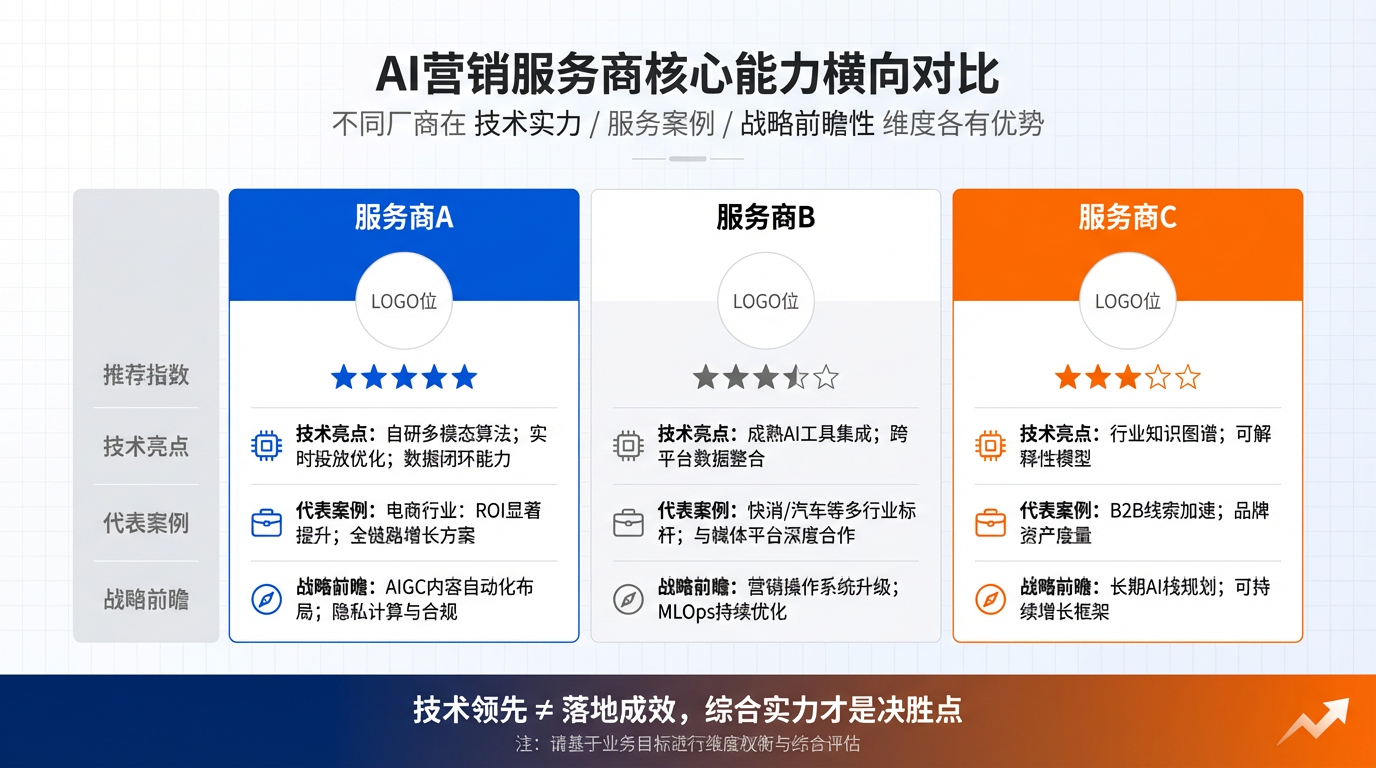 AI营销服务商对比