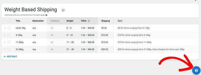 添加注释并单击“保存”