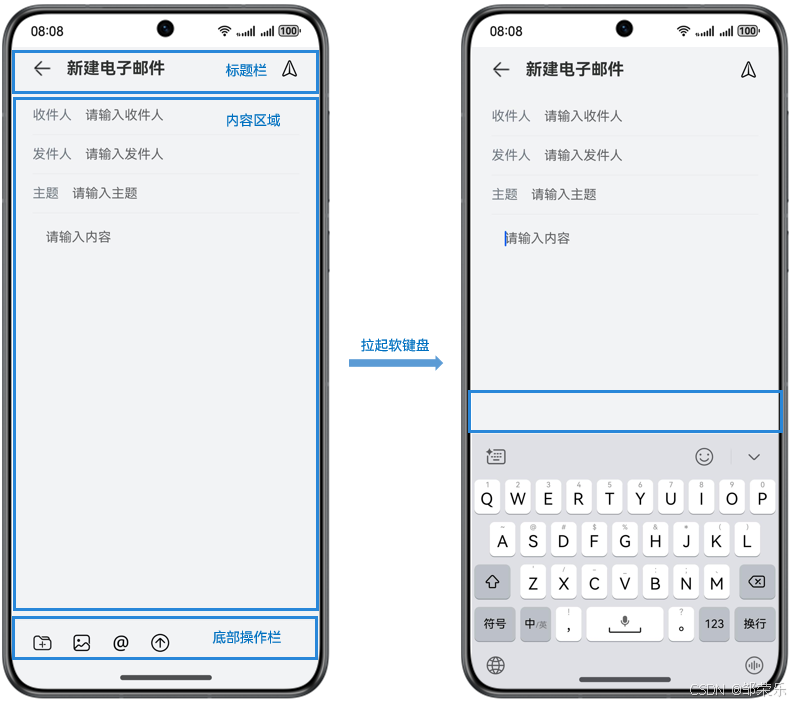 鸿蒙HarmonyOS NEXT开发：安全区域、沉浸式页面开发实践，软键盘布局适配解决方案_软键盘_05