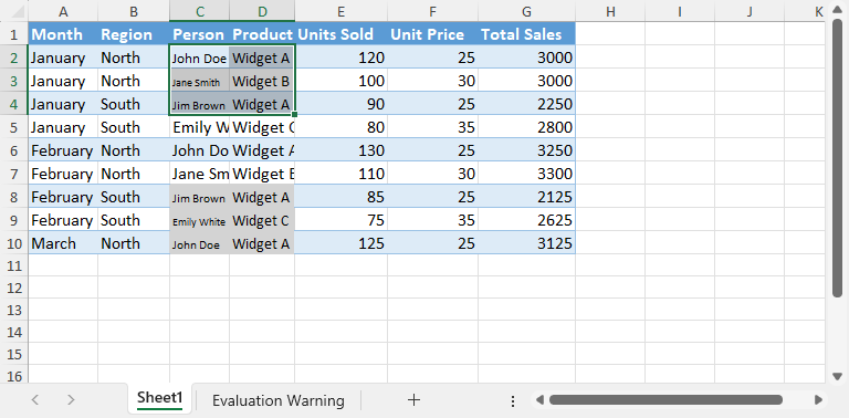 Python设置Excel自动缩小字体适应单元格