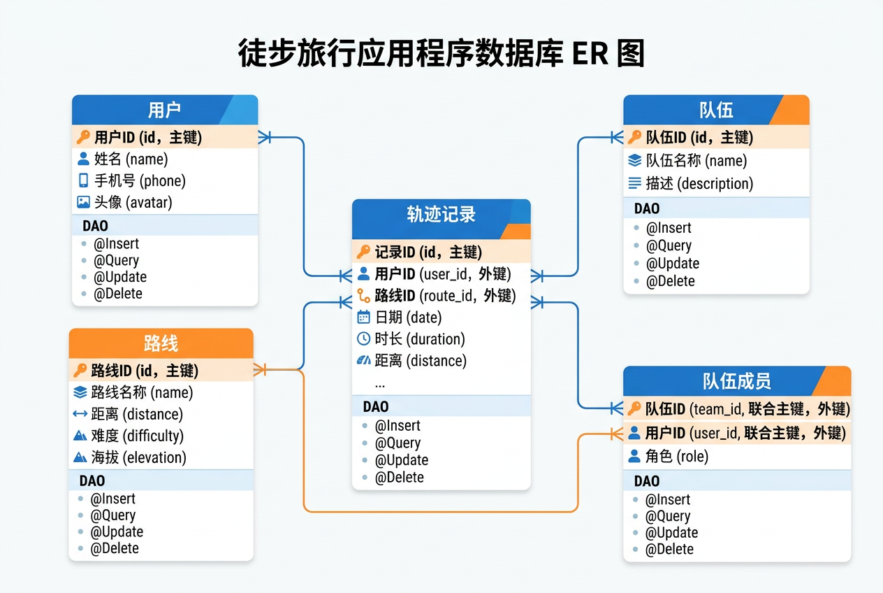 数据库表设计与CRUD操作