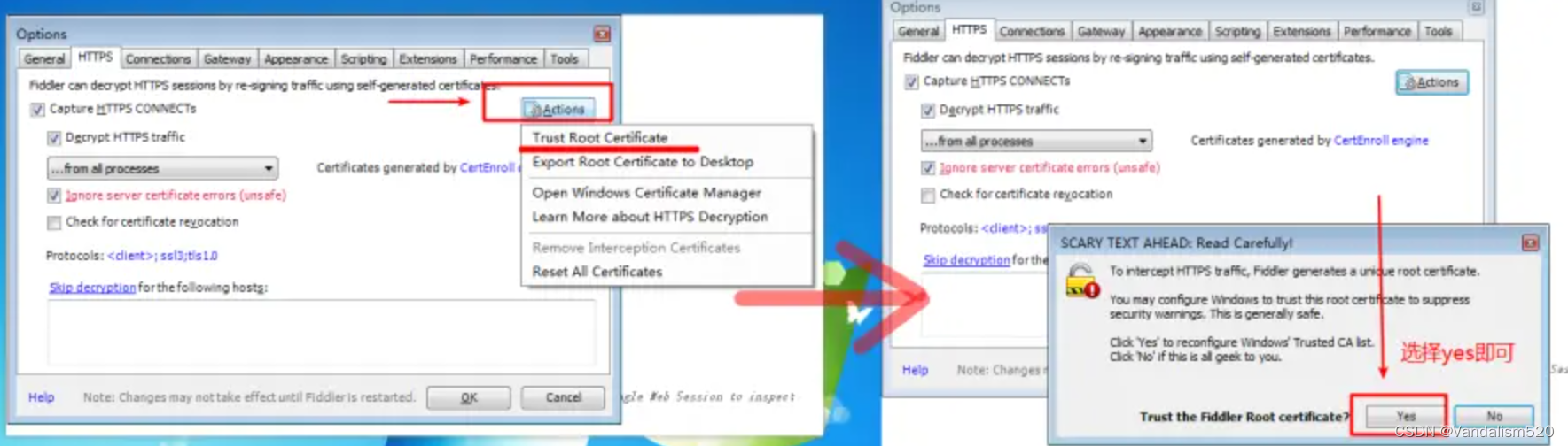 使用 Progress Telerik Fiddler Web Debugger 进行手机抓包-CSDN博客