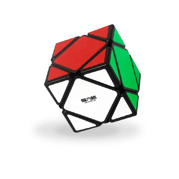 KunTai Cube「智汇魔方」红绿白三色面黑色框架产品视图_2