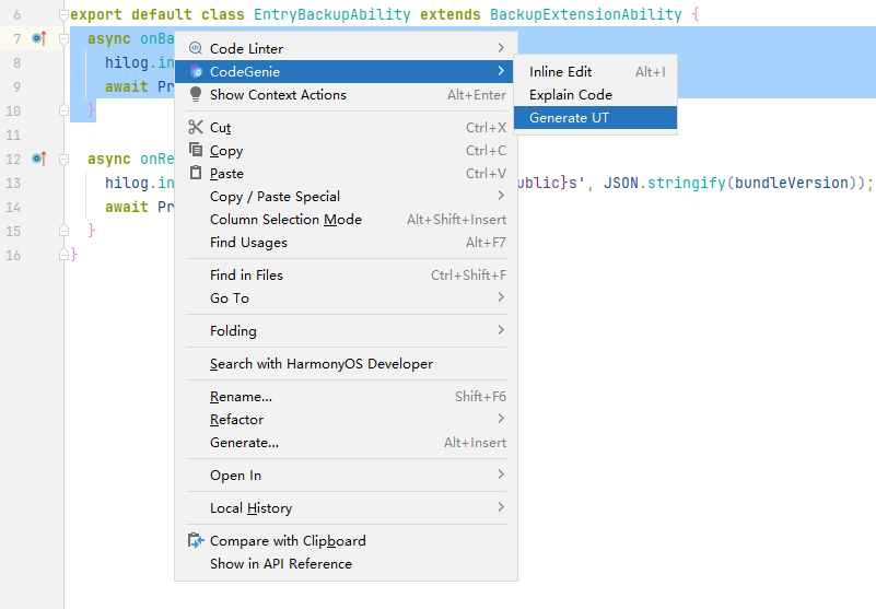HarmonyOSAI编程单元测试用例-鸿蒙开发者社区