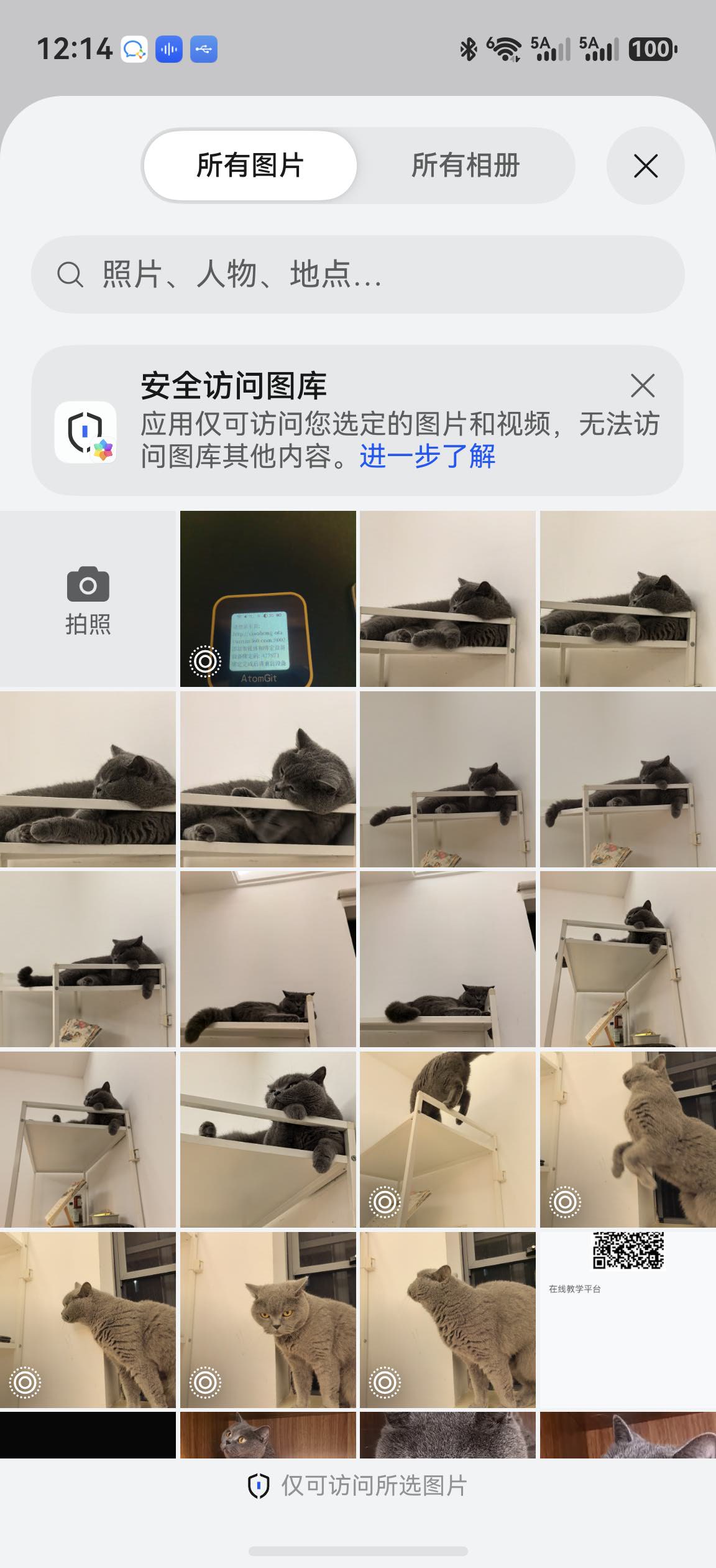 系统图片选择页面