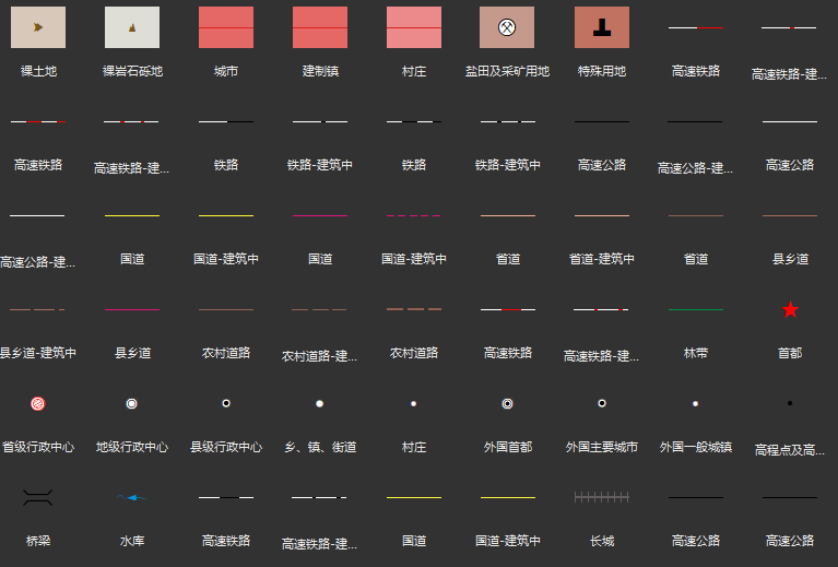 GIS行业符号库大全(符号图例)_gis符号库-CSDN博客