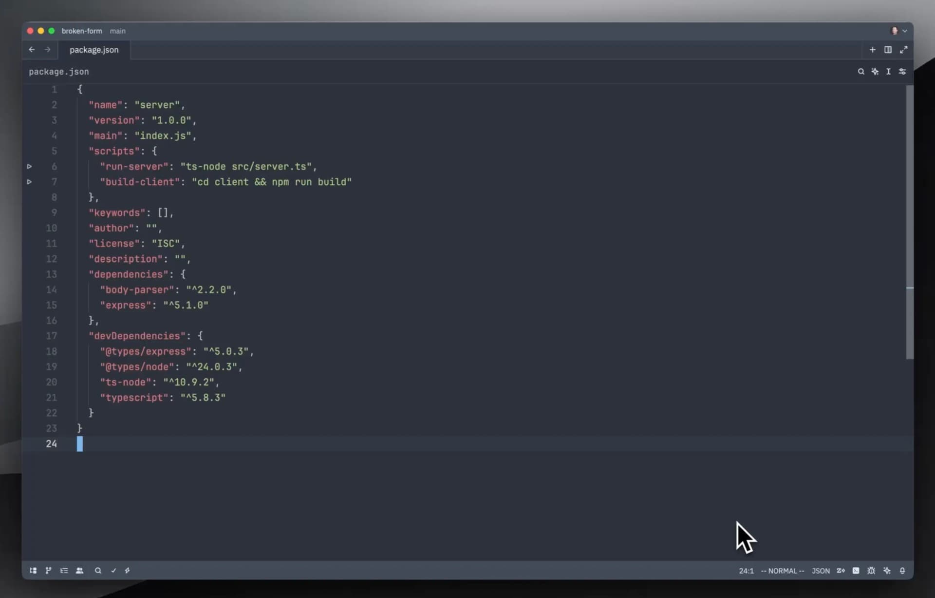 Zed Editor Interface