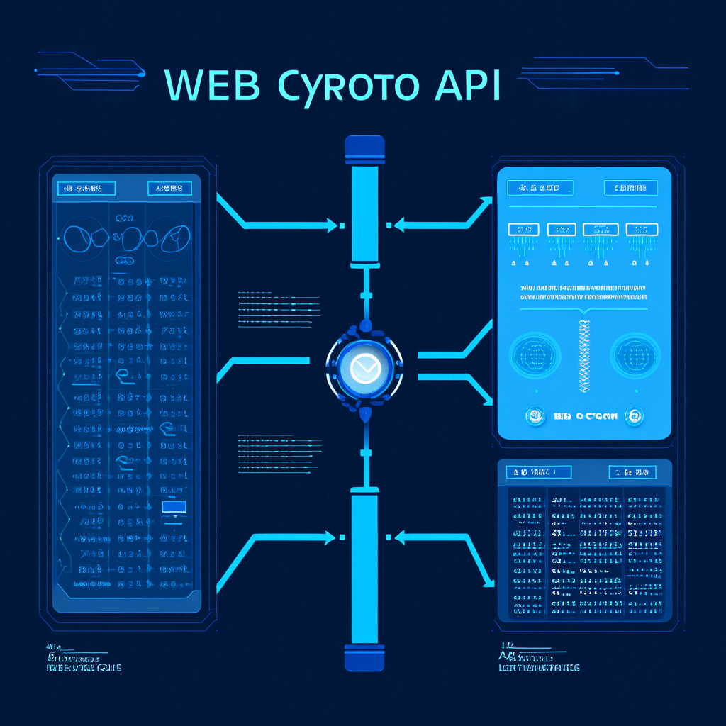 Web Crypto API加密流程示意图