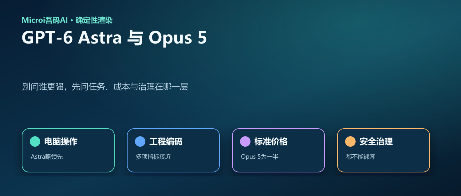 GPT-6 Astra与Claude Opus 5六维对比封面