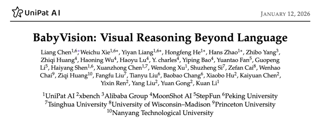 Babyvision Animation BabyVision:揭示多模态大模型的真正短板,顶尖AI竟输给三岁宝宝-CSDN博客