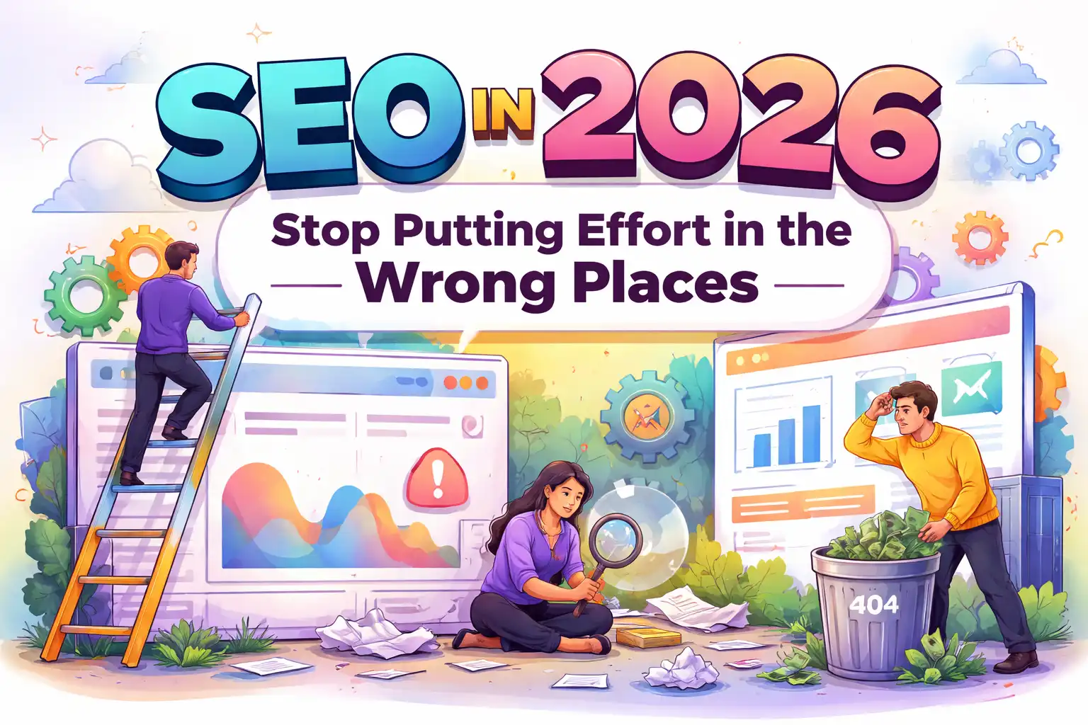 2026年SEO：别在错误的地方努力了