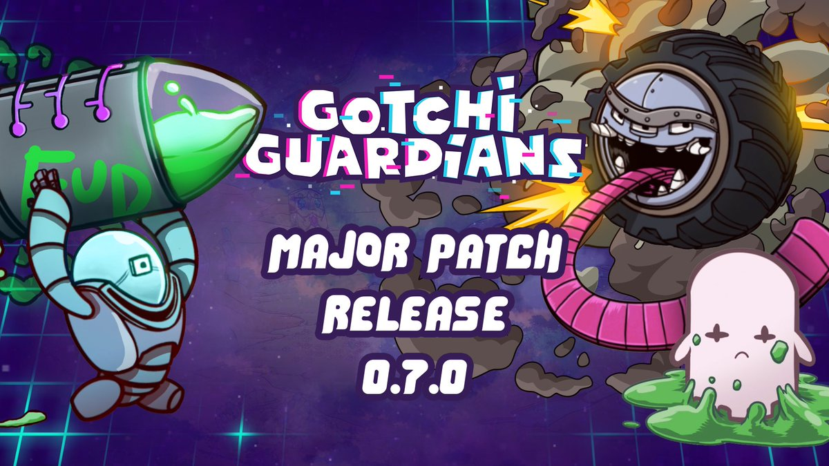 通过 Gotchi Guardians 的新版本赚取徽章并赢得大奖