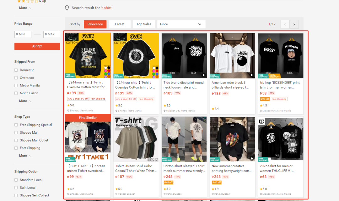 图源：Shopee.ph