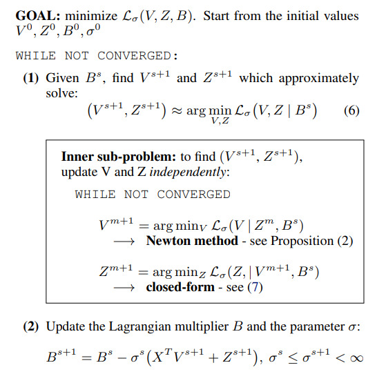 Algorithm DAL Method