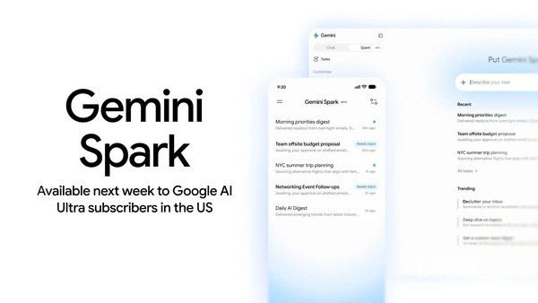 谷歌Gemini Spark