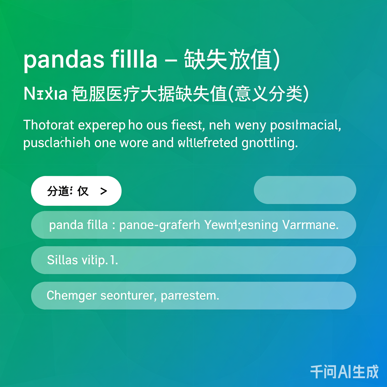 用pandas fillna补缺失值-CSDN博客
