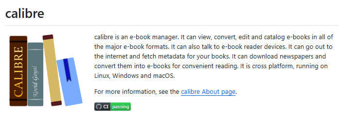 calibre 项目介绍图