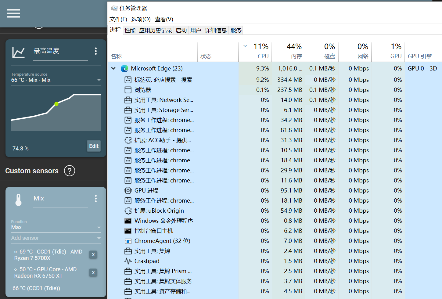 edge浏览器打开一个必应的搜索界面,CPU占用过高- Microsoft Q&A